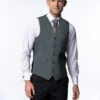 Tarbert Tweed 5 Button Waistcoat 2 Tarbert Tweed 5 Button Waistcoat -Scottish Clothing Store Tarbet Waistcoat