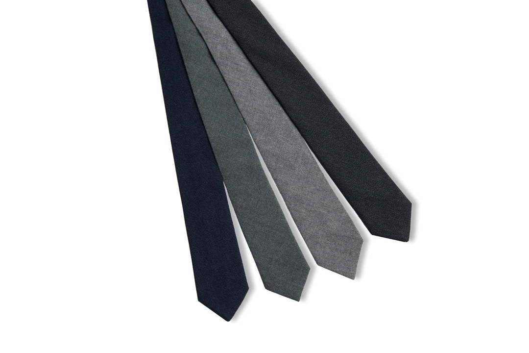 Tweed Straight Tie 3 Tweed Straight Tie