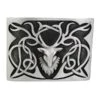 Pewter Stag Buckle (GMB26 GE) 2 Pewter Stag Buckle (GMB26 GE) -Scottish Clothing Store antique stag belt buckle