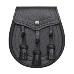 Plain Day Sporran With Tassels (WES-SMB/BR)