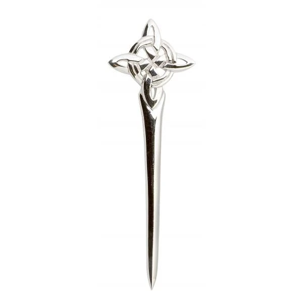 Sterling Silver Celtic Knot Kilt Pin 3 Sterling Silver Celtic Knot Kilt Pin