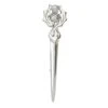 Pewter Scottish Cross Over Leaf Thistle Kilt Pin (KP11 CB) 1 Pewter Scottish Cross Over Leaf Thistle Kilt Pin (KP11 CB) -Scottish Clothing Store crossover thistle kilt pin