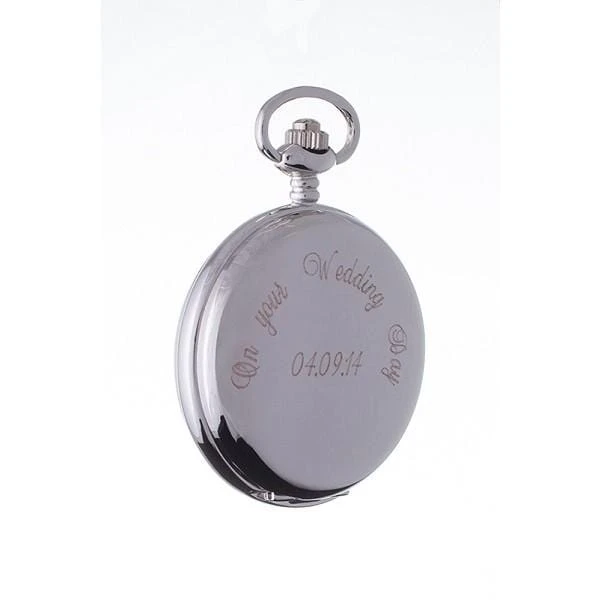 Personalised Crinan Celtic Design Pocket Watch (PW101 CB) 4 Personalised Crinan Celtic Design Pocket Watch (PW101 CB) - Image 2
