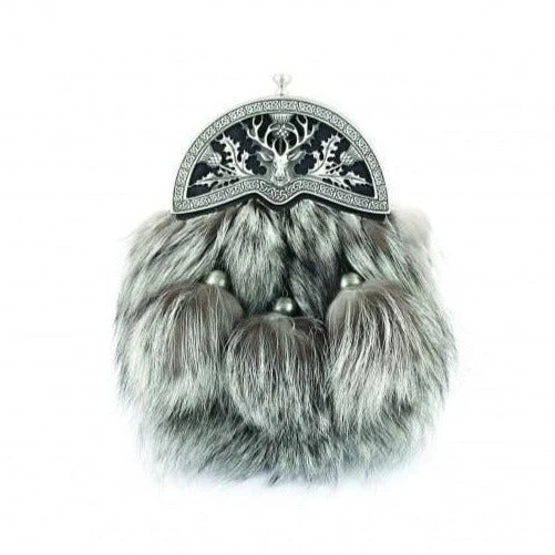 Silver Fox Dress Sporran 3 Silver Fox Dress Sporran