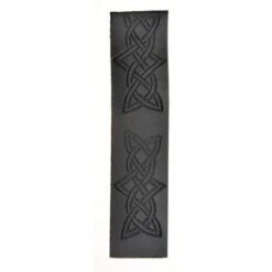 Embossed Interlink Pattern Kilt Belt Strap - WES