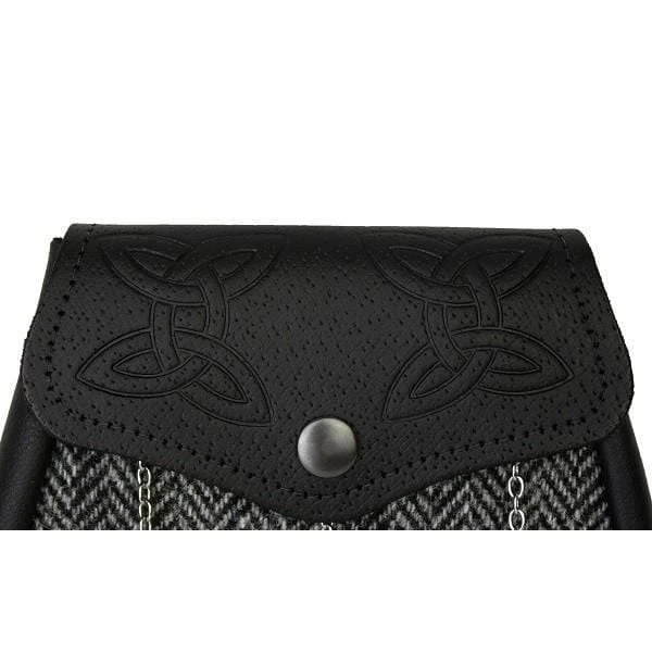 Harris Tweed Semi Dress Sporran (AZD-TWEED) 4 Harris Tweed Semi Dress Sporran (AZD-TWEED) - Image 2