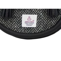Harris Tweed Semi Dress Sporran (AZD-TWEED) 7 Harris Tweed Semi Dress Sporran (AZD-TWEED) -Scottish Clothing Store harris tweed semi dress sporran close up 1