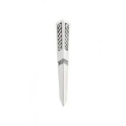 Chrome Celtic Dirk Kilt Pin (KP39P CB)