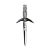 Chrome Or Antique Thistle Kilt Pin (KP001) 1 Chrome Or Antique Thistle Kilt Pin (KP001) -Scottish Clothing Store offer chrome kilt pin