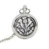 Three Thistle Black Enamel Pocket Watch (PW114 CB) 1 Three Thistle Black Enamel Pocket Watch (PW114 CB) -Scottish Clothing Store pw114 pocket watch