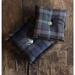 Tartan Wedding Ring Cushion 5 Tartan Wedding Ring Cushion -Scottish Clothing Store ring bearer pillows