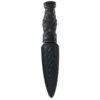 Weave Handle Sgian Dubh With Leather Sheath (RSD6 CB) 2 Weave Handle Sgian Dubh With Leather Sheath (RSD6 CB) -Scottish Clothing Store rsd6b