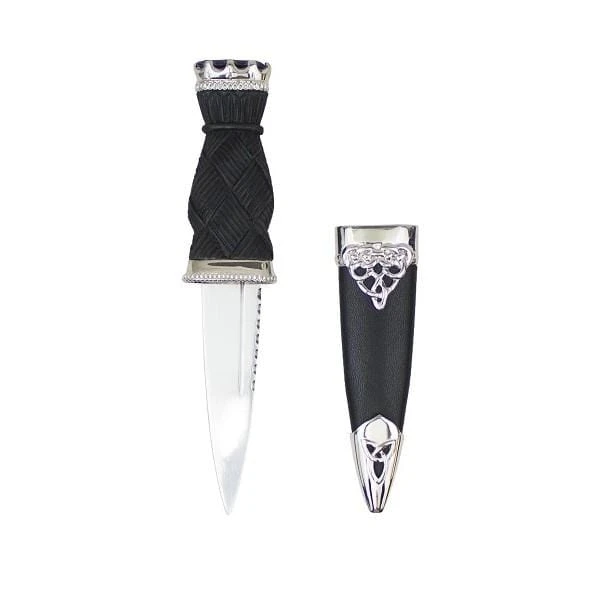 Celtic Crinan Design Sgian Dubh With Stone Top (SD/D AP) 4 Celtic Crinan Design Sgian Dubh With Stone Top (SD/D AP) - Image 2