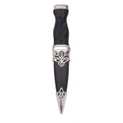 Lomond Sterling Silver Sgian Dubh With Stone