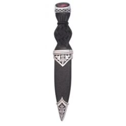 Thistle Design Sgian Dubh With Stone (SD70 CB) 8 Thistle Design Sgian Dubh With Stone (SD70 CB) -Scottish Clothing Store sd70a 2